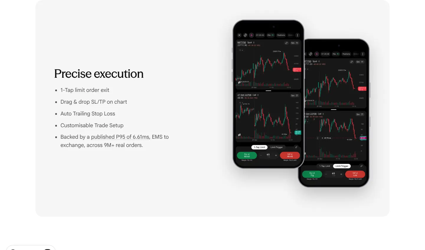 Our copy: The app pictures show the older app
