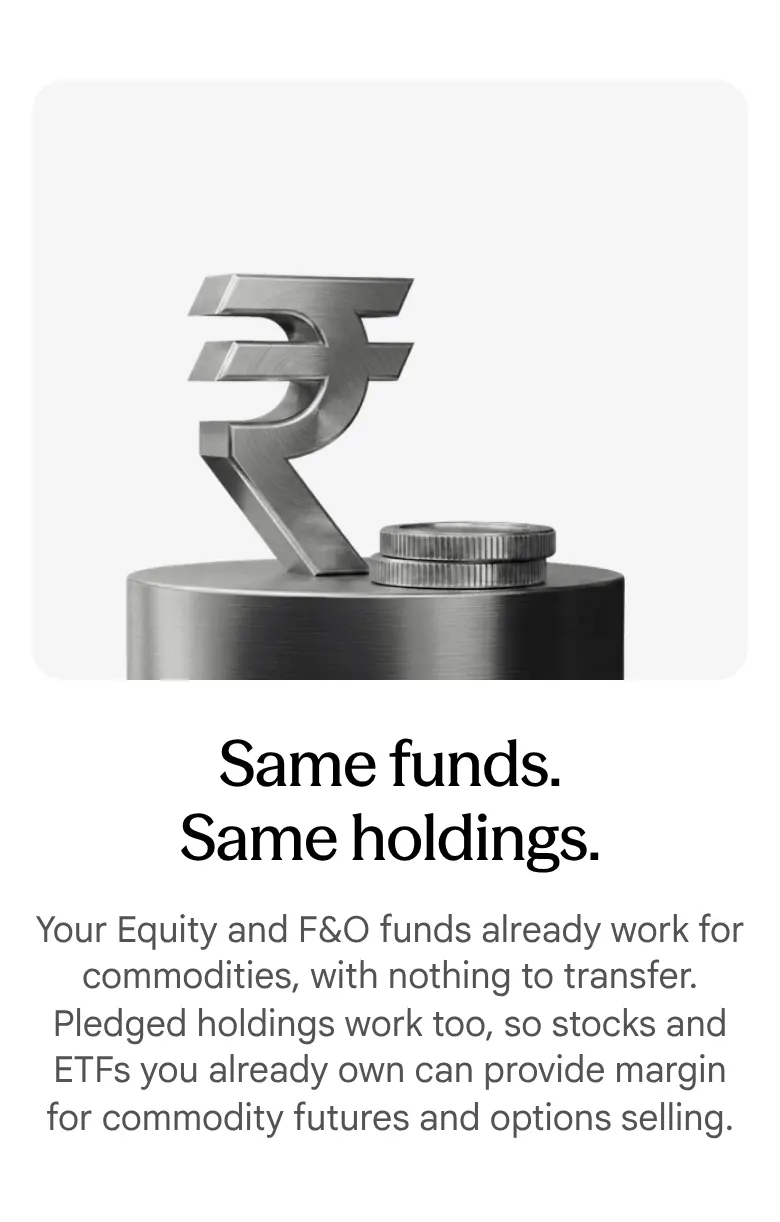 sahi.com: On a phone "Same funds. Same holdings." puts its picture first