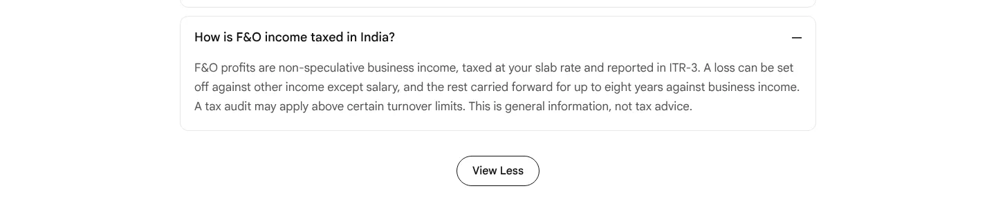 Our copy: The tax answer does not say how long a loss can be carried forward
