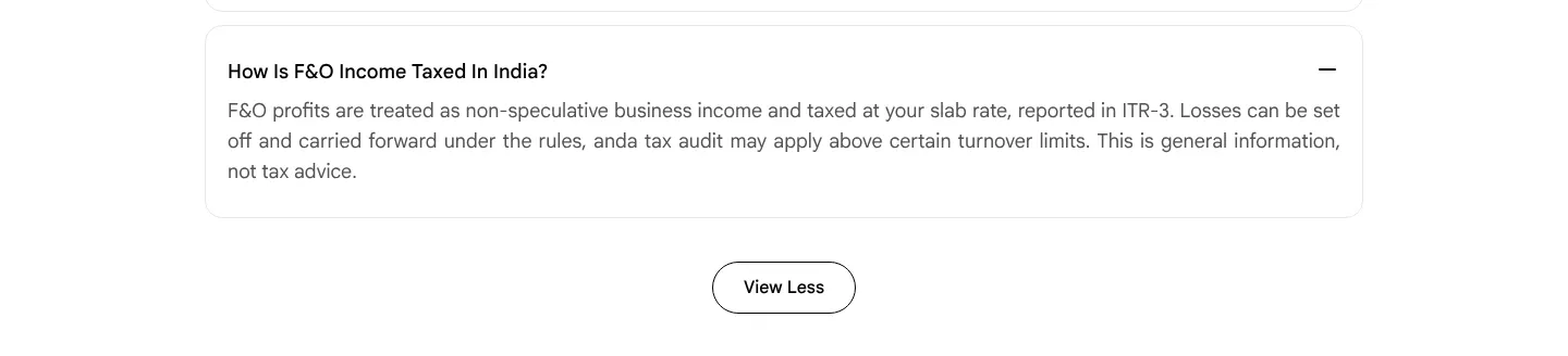 sahi.com: The tax answer does not say how long a loss can be carried forward