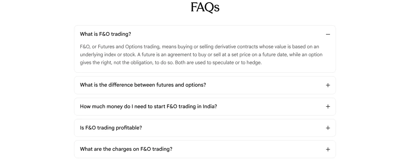 Our copy: FAQ questions are forced into Title Case