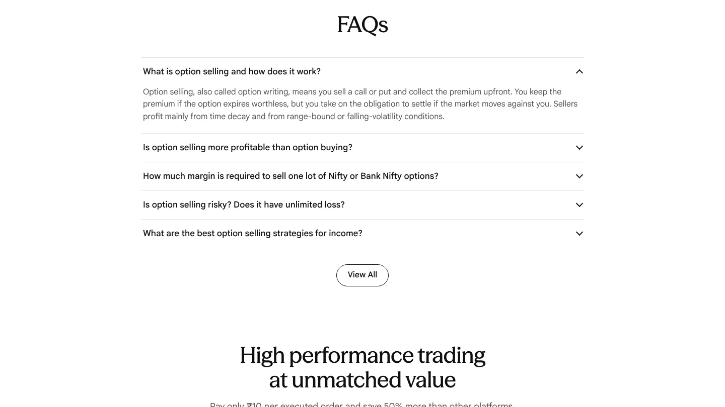 Our copy: Pledging is said to give "up to 94% margin"; the app shows 95%